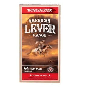 Winchester American Level Range Ammunition .44 Rem Mag 240gr JSP 1750 fps 50/ct