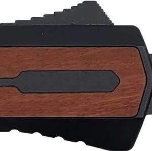 Zastava A7 OTF Knife - American Walnut Wood | S35VN Dagger Blade