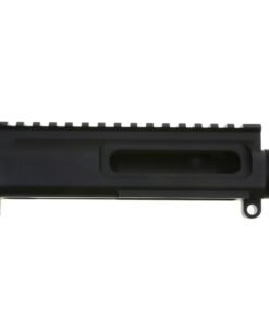 Wraithworks Billet Slick Side AR-15 Upper Receiver - Black | No Forward Assist or Brass Deflector
