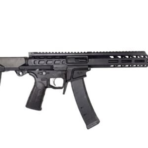 Wraithworks WARSCORP9 Side-Charging AR Pistol - Black | 9mm | 8.5" Barrel | 7" M-LOK Rail | SB Tactical HBPDW Brace | Accepts Scorpion Mags