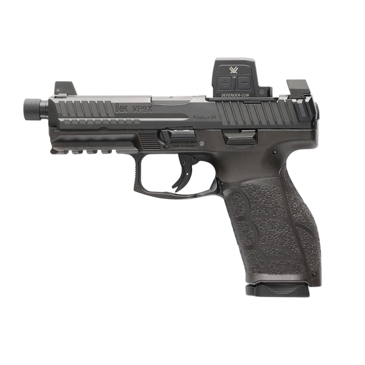 HECKLER AND KOCH (HK USA) VP9A1 X TAC 9MM BK 10+1 NS CCW