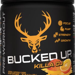 BUCKED UP PRE-WORKOUT KILLA OJ - 30 SERVINGS