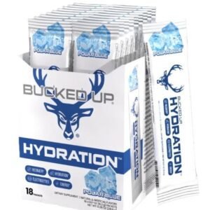 BUCKED UP HYDRATION 2.0 - POLAR BLUE 18 COUNT