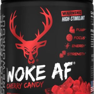 BUCKED UP PRE-WORKOUT WOKE AF - CHERRY HARD CANDY 30 SERVINGS