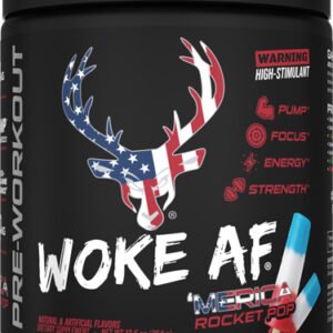 BUCKED UP PRE-WORKOUT WOKE AF - ROCKET POP 30 SERVINGS