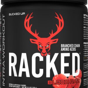 BUCKED UP POST-WORKOUT RACKED - BCAA BLOOD RAZ 30 SERVINGS