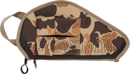 BROWNING RANGE PRO PISTOL RUG - 11" VINTAGE TAN W/2MAG POCKETS - Image 2