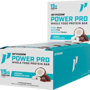 1ST PHORM WHOLE FOOD POWER PRO - BAR COCONUT CHOCO CHIP 15 BARS