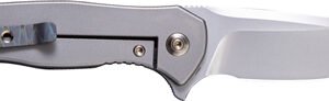WE KNIFE KITEFIN 3.24" CARBON - FIBER/POLISHED BEAD BLAST