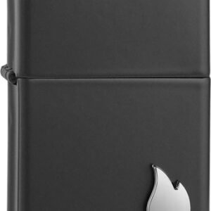 ZIPPO WINDPROOF LIGHTER BLACK - MATTE