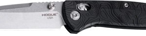 HOGUE MYSTO 3.4" ABLE LCK FLDR - CLIP POINT BLACK DIAMOND METAL
