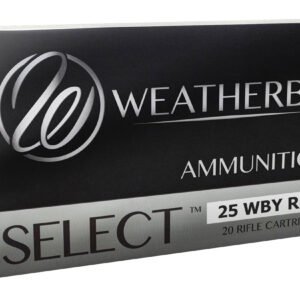 WEATHERBY 25WBY RPM 117GR HORNADY SST