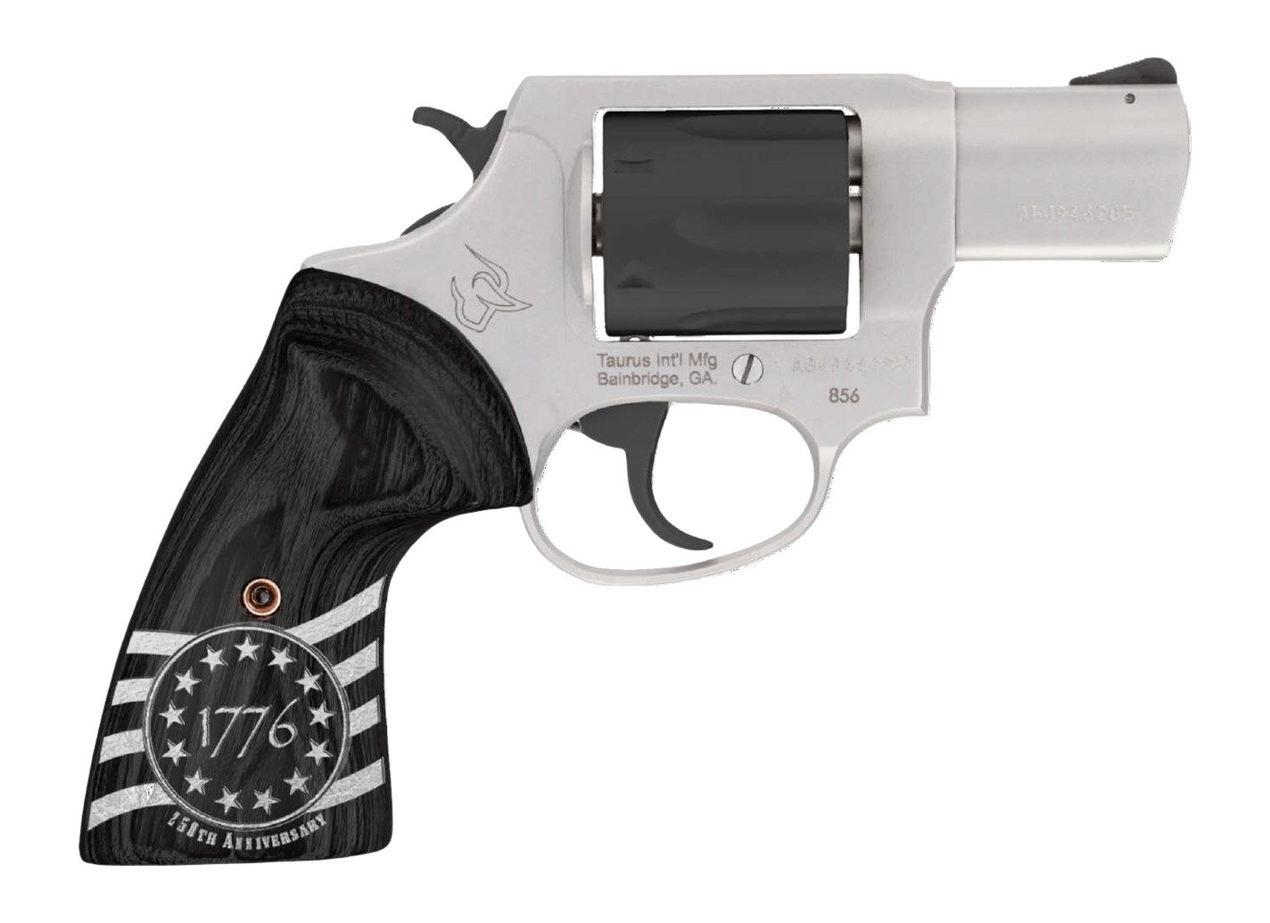 TAURUS 856 38SP SS 1776 3" 6SHOT FS