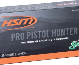HSM PRO PISTOL 500 SW MAG - 400GR JSP 20RD 20BX/CS