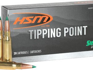 HSM 7MM-08 REM 165GR GAME - CHANGER 20RD 25BX/CS