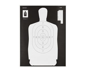ACTION TGT B34 BLK/WHT SILHO 100PK