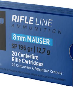 PPU 8MM MAUSER 196GR JSP - 20RD 10BX/CS