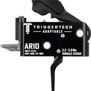 TRIGGERTECH AR10 SINGLE STAGE - ADAPTABLE STRAIGHT FLAT BLACK