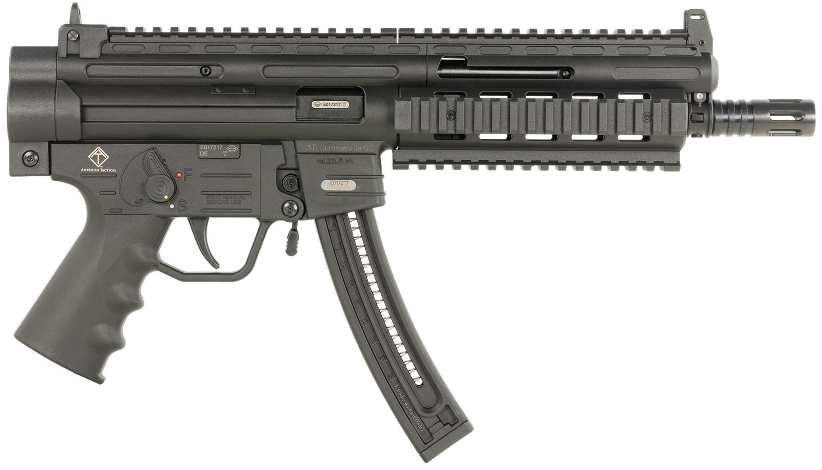 AMERICAN TACTICAL INC GSG-16 PISTOL 22LR BK 22+1 9"#