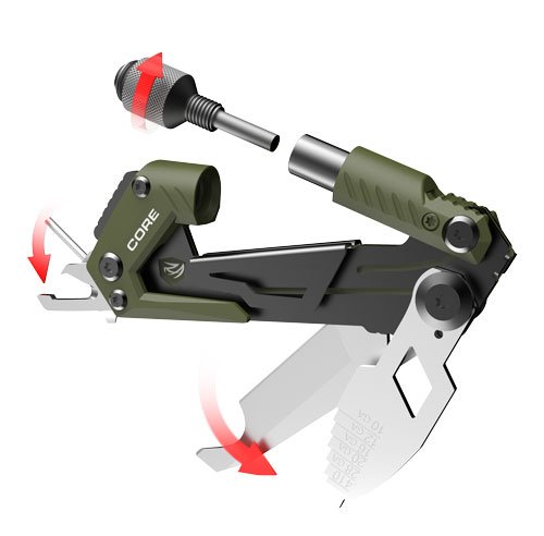 REAL AVID CORE GUN TOOL SHTGUN - CARRY MULTI-TOOL CARABINER - Image 3