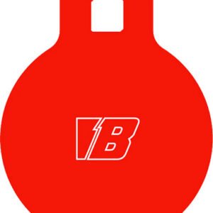 BASH TARGET AR500 GONG TARGET - ROUND 3"-5/16" THICK