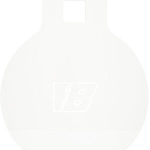 BASH TARGET AR500 GONG TARGET - ROUND 3"-3/8" THICK