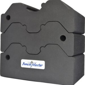 BENCHMASTER WEAPON RACK - ADJUSTABLE 3PIECE BENCH BLOCK