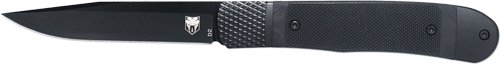 COBRATEC TRAPPER HIDDEN - RELEASE 3.12" BLACK G-10 HNDLE