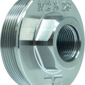 FAXON 1/2X28 DIRECT THREAD TO - HUB ADAPTER TITANIUM