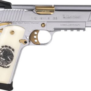 GIRSAN MC1911S LIBERADORE - 38 SUPER CHROME/GOLD ENGR. 8RD