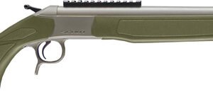 CVA SCOUT TD V3 450BM 22" - STAINLESS/OD GREEN SYNTHETIC<