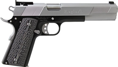 IVER JOHNSON EAGLE XL 2-TONE - 10MM 6" ADJ 8RD M.CHROME SLIDE