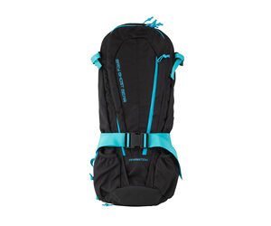 GGG APPARITION SOLID BLK W/CYAN ZIPS