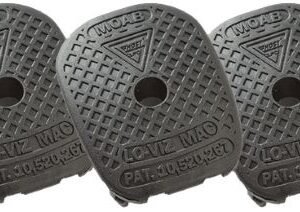 GHOST MOAB BASEPLATES FITS SIG - P365 MACRO 3-PK BLACK