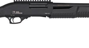 IVER JOHNSON PUMP 12GA 3" 18" - MUZZLE BRAKE BLUED SYNTHETIC