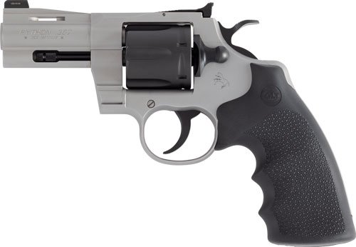COLT PYTHON 357MAG 3" TWO-TONE - MATTE WITH HOGUE GRIPS (TALO) - Image 2