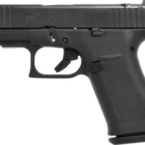 GLOCK 43X MOS 9MM LUGER FS 10 - SHOT BLACK FRONT RAILS