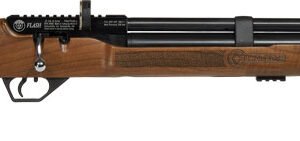 HATSAN FLASH QE .22 PCP 1120 - FPS WALNUT/BLUED W/ 2 MAGS