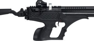 HATSAN SORTIE TACT .22 750FPS - BLACK/SYNTH W/FOLDING STOCK