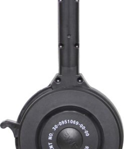IVER JOHNSON MAGAZINE POLYMER - FITS GLOCK 9MM 50RD DRUM BLK