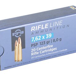 Alternative view of PPU 7.62X39 POINTED SP 123GR 20/1000