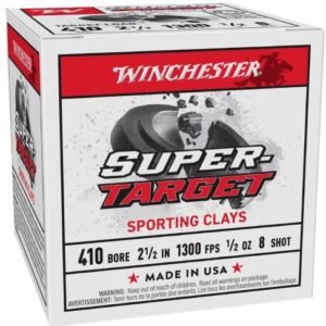 WINCHESTER TARGET 410  2-1/2" - 1/2OZ #8 250RD CASE