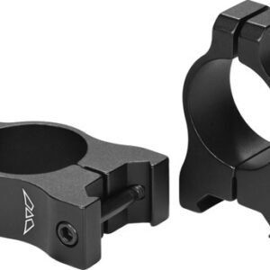 WARNE VAPOR 1" HIGH MATTE - RINGS ALUMINUM