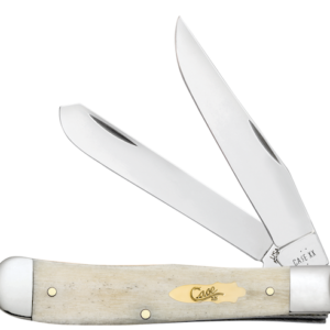 CASE TRAPR 2BL 41/8" S NATURAL BONE