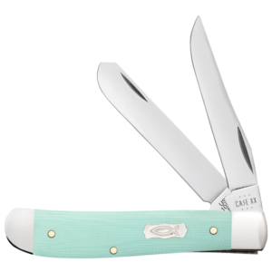 CASE M TRAPR 31/2" 2BL SEAFOAM GRN