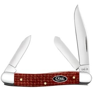 CASE M STKMN 3BL 35/8" D RED BURLAP