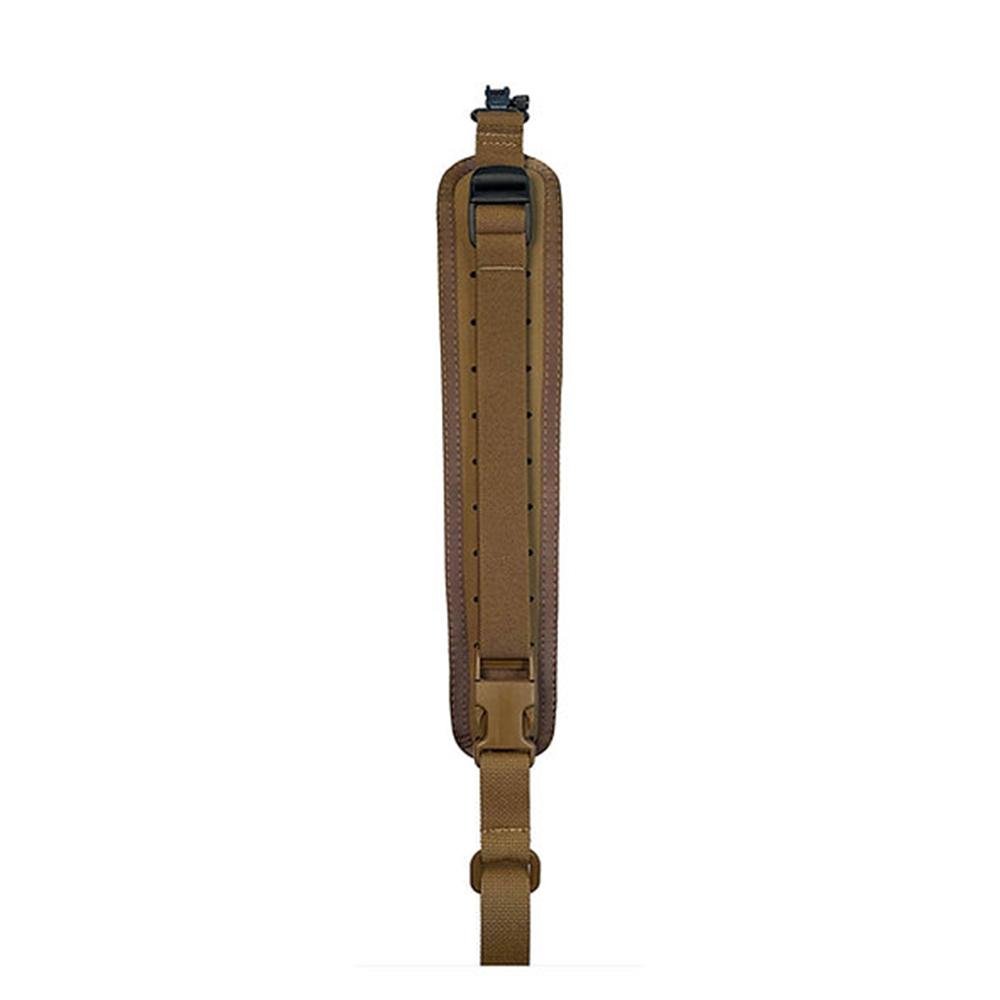 TacShield PRS Hands Free Rifle Sling with Stud QD Swivels Coyote