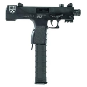 Masterpiece Arms Defender MPA30T Handgun 9mm Luger 30rd Magazine 4.5" Threaded Barrel Black