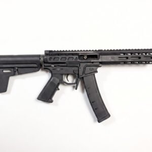 Wraithworks WARSCORP9 Side-Charging AR Pistol - Black | 9mm | 8.5" Barrel | 7" M-LOK Rail | Magpul BSL Arm Brace | Accepts Scorpion Mags