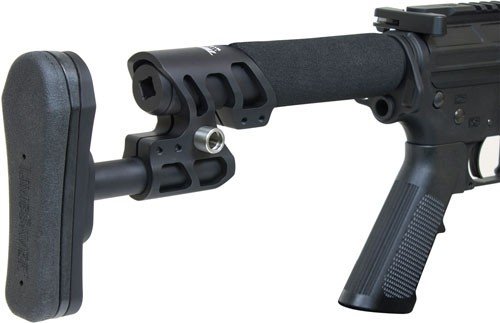 ODIN STOCK ZULU 2.0 W/PADDED - BUFFER TUBE BLACK FOR AR-15 - Image 2